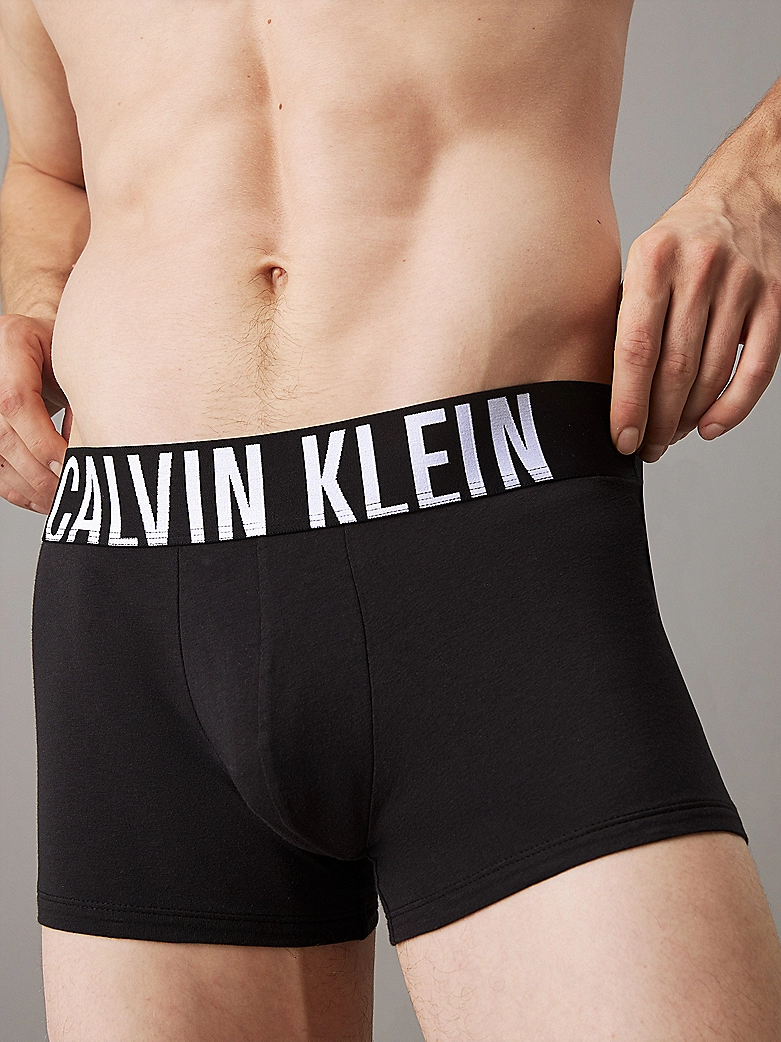 3 PACK BOXER UOMO CALVIN KLEIN NERI CON ELASTICO CON MEGA LOGO - immagine 5