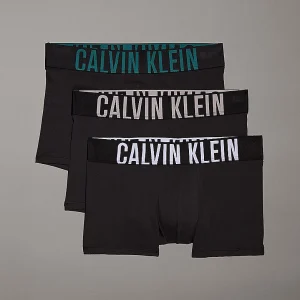3 PACK BOXER UOMO CALVIN KLEIN NERI CON ELASTICO CON MEGA LOGO