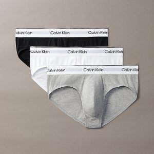 SLIP UOMO CALVIN KLEIN IN COTONE CONFEZIONE DA 3 PEZZI