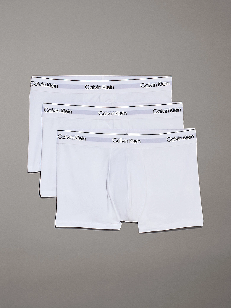 BOXER ADERENTI CALVIN KLEIN IN COTONE CONFEZIONE DA 3 PEZZI - immagine 5