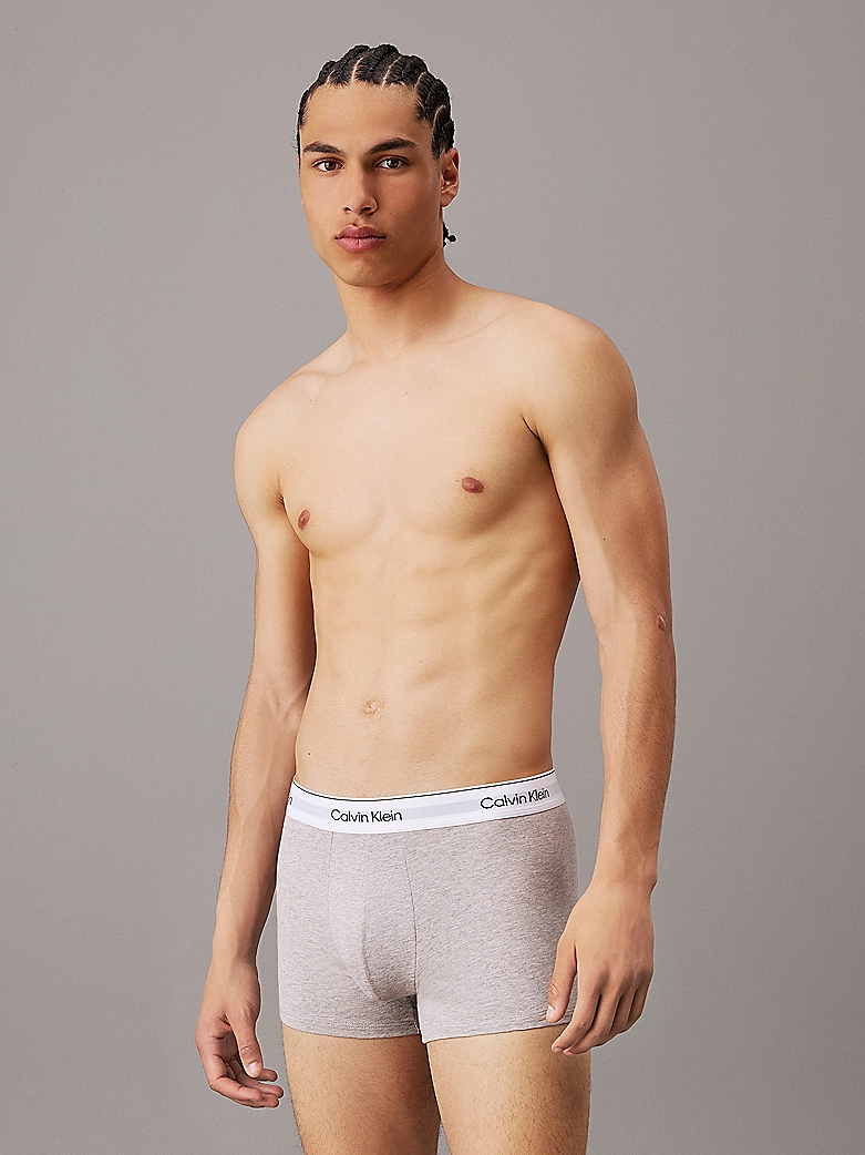 BOXER ADERENTI CALVIN KLEIN IN COTONE CONFEZIONE DA 3 PEZZI - immagine 6