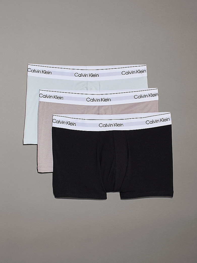 BOXER ADERENTI CALVIN KLEIN IN COTONE CONFEZIONE DA 3 PEZZI - immagine 8