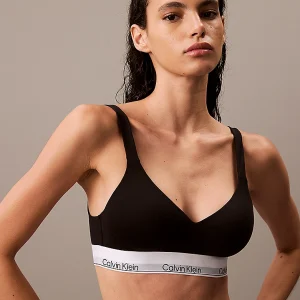BRASSIERE DONNA CALVIN KLEIN IN COTONE CON IMBOTTITURA E PUSH UP