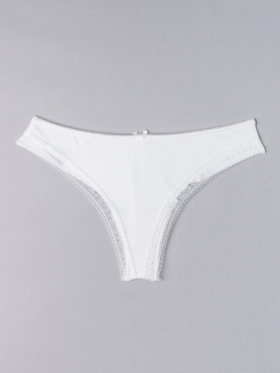 Brasiliana in tessuto jacquard - BIANCO LATTE - 1887