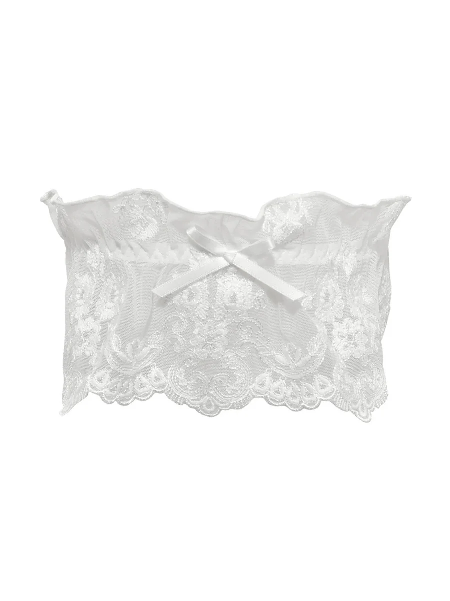 Giarrettiera - BIANCO LATTE - 1950 - immagine 2