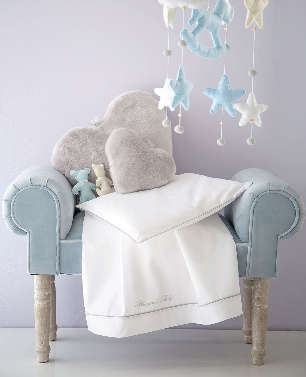BABY BLU LENZUOLO CULLA BLUMARINE - immagine 2