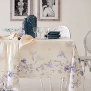 TOVAGLIA IRIS 170X270 100% LINO BLUMARINE
