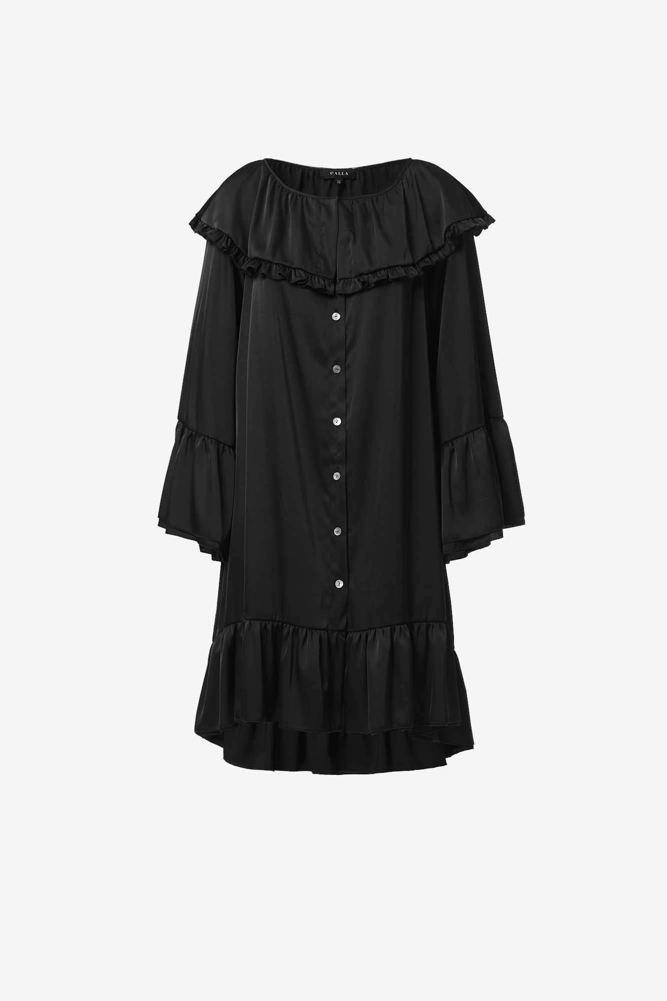 Aura – Vestaglia oversize in raso - immagine 3