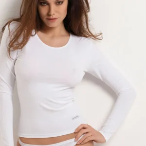 Maglia giro gola manica lunga