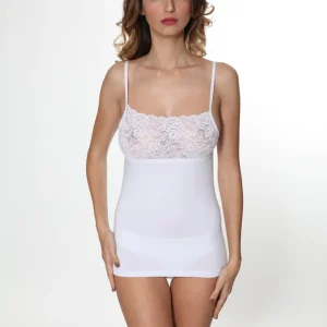 Top s/s con pizzo