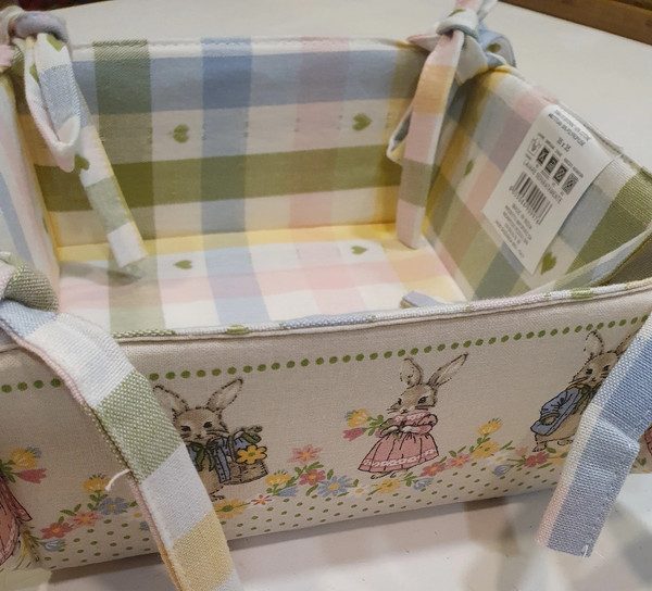 CESTINO SHABBY TINTO FILO PASQUA - immagine 4