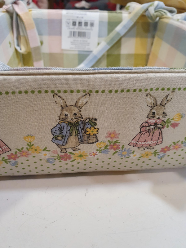 CESTINO SHABBY TINTO FILO PASQUA - immagine 3