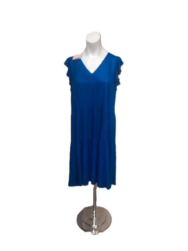 Abito corto con balze VERDISSIMA - immagine 4