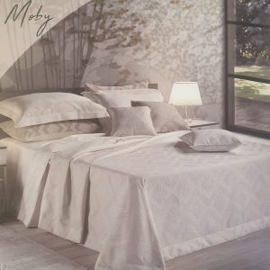 MOBY COPRILETTO RASO JACQUARD 2 POSTI IN SCATOLA MORE’