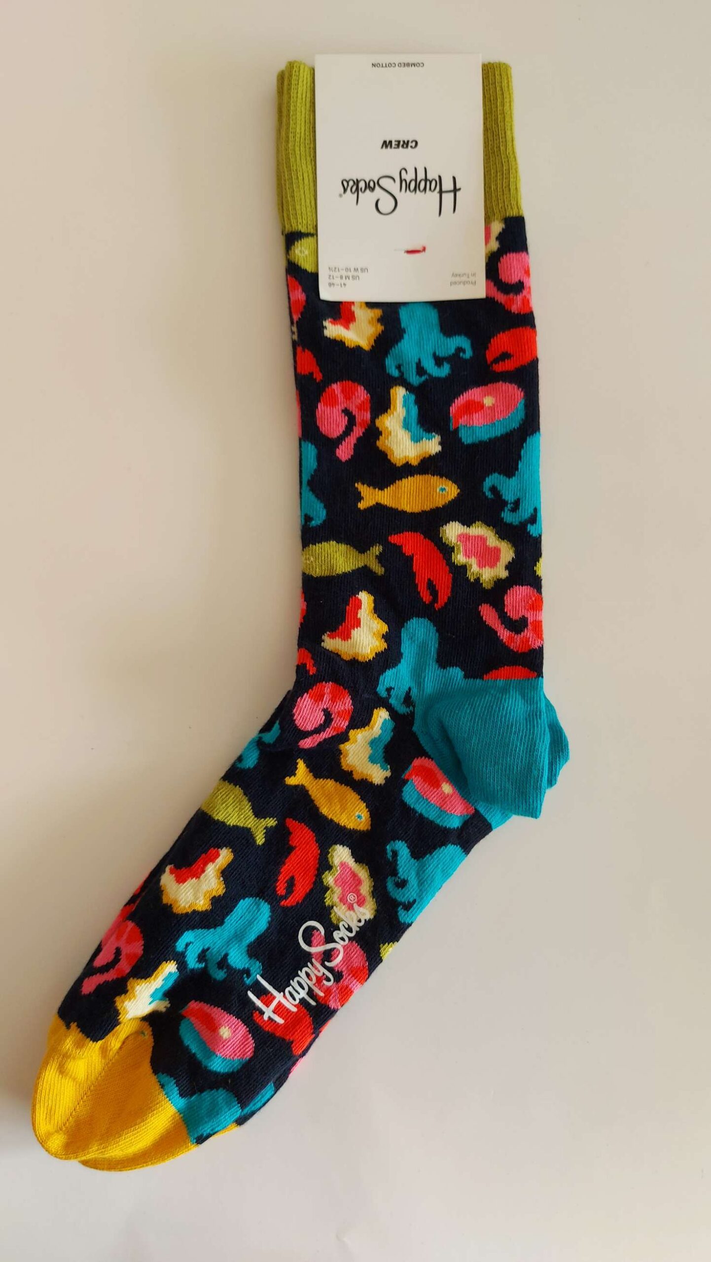 CALZINI HAPPY SOCKS BASE BLU SCURO CON SUSHI - immagine 3