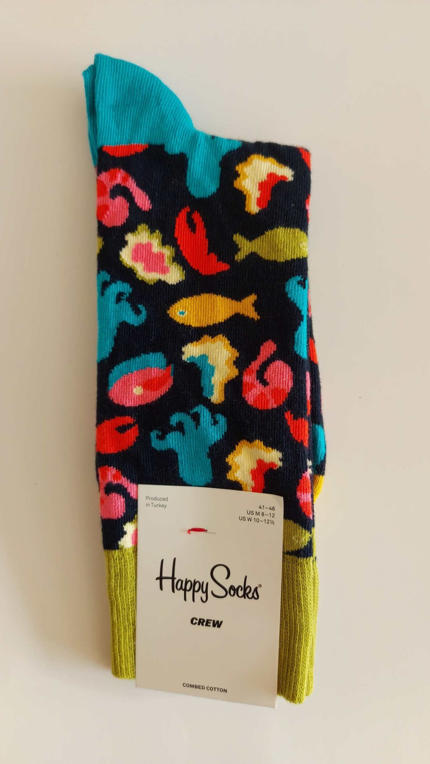 CALZINI HAPPY SOCKS BASE BLU SCURO CON SUSHI