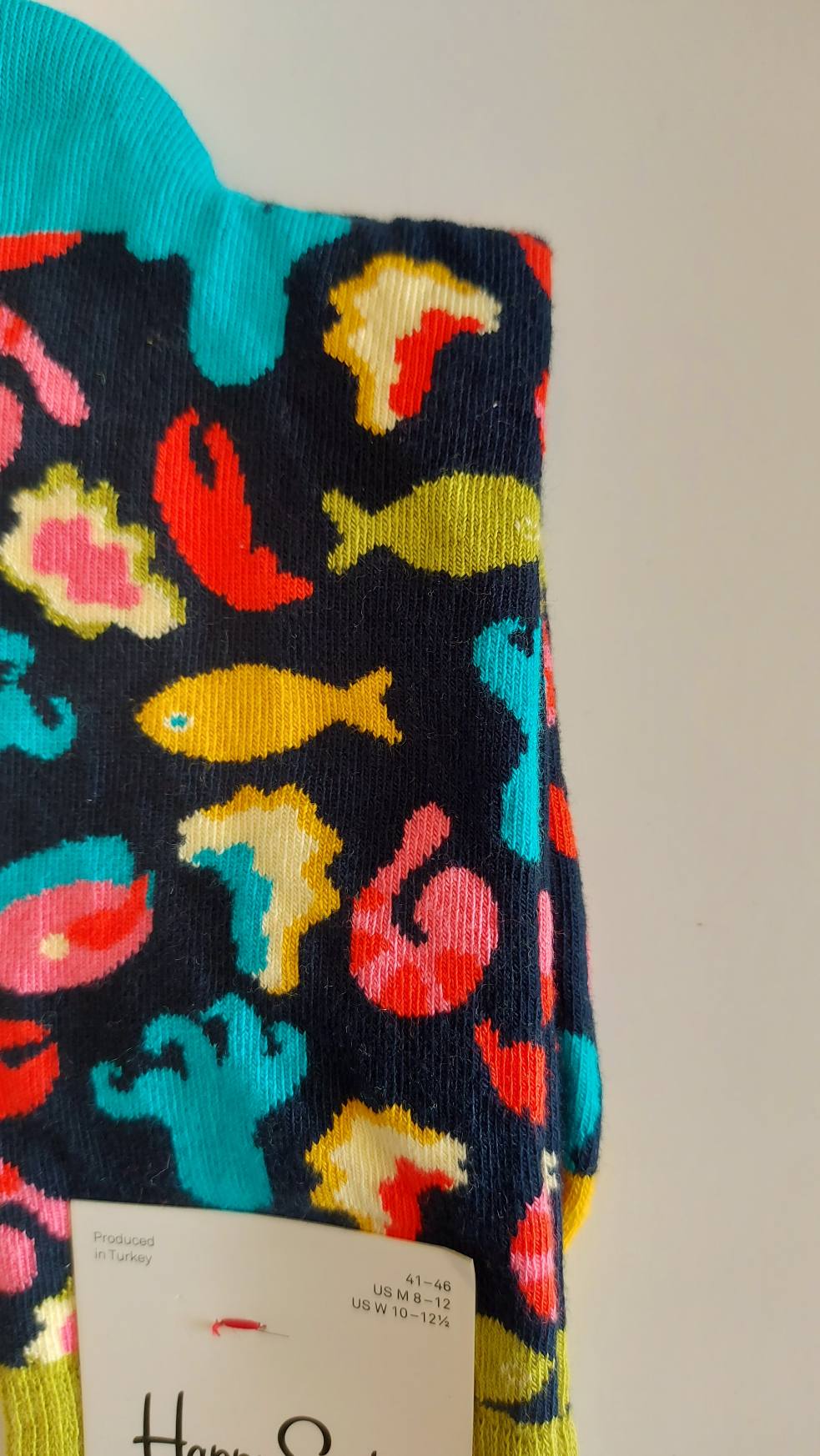 CALZINI HAPPY SOCKS BASE BLU SCURO CON SUSHI - immagine 4