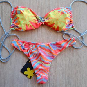 FASCIA EFFEK CON PIERCING E PERIZOMA COLORI FLUO