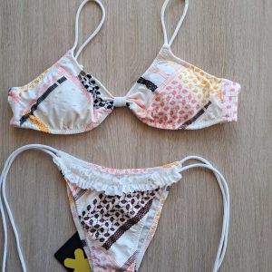 COSTUME DONNA EFFEK FASCIA/TOP SANGALLO BIANCA A FANTASIA