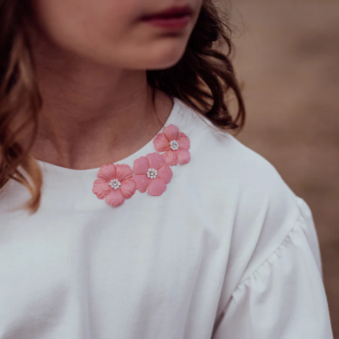 ABITO CON FIORELLINI ROSA - immagine 4