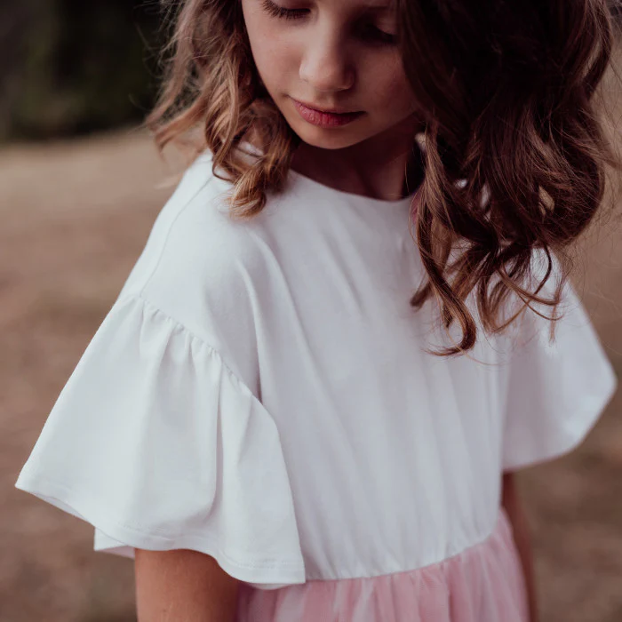 ABITO CON FIORELLINI ROSA - immagine 3