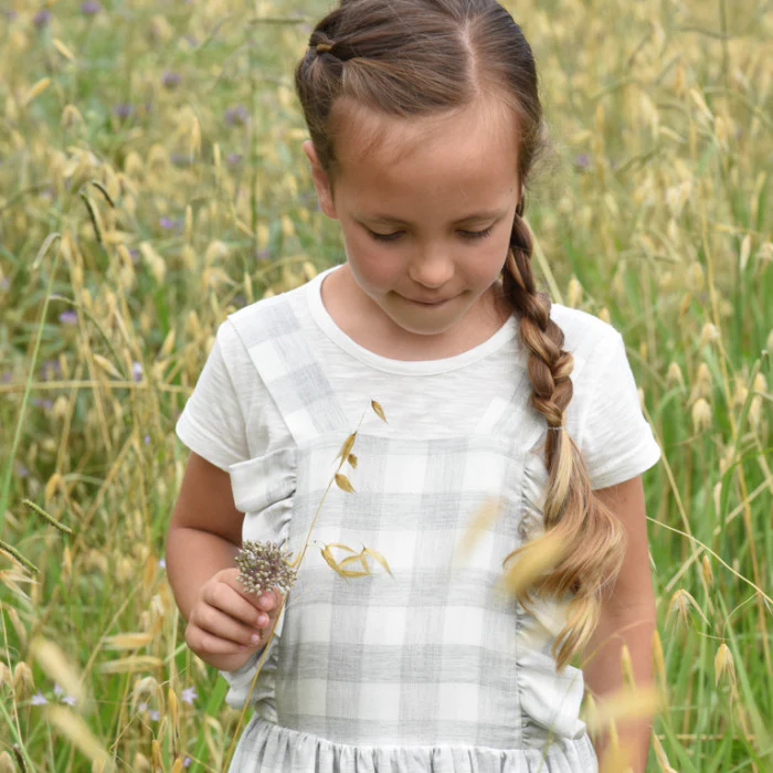 TUTINA CON GONNA VICHY - immagine 2