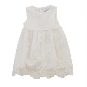 ABITO PIZZO RICAMATO BABY