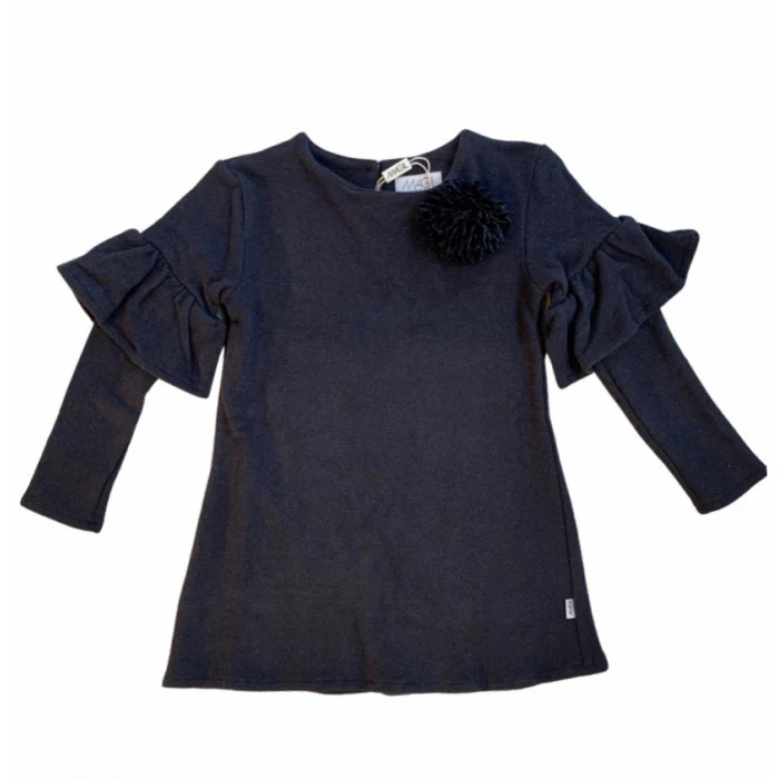 ABITO CALDO COTONE CON POMPON - immagine 2