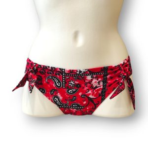 2BEKINI 2S23406-33 Costume a slip fantasia bandana rosso