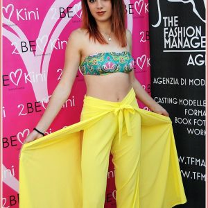 2BEKINI 2S18660-49 Pantalone pareo giallo