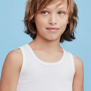 Canottiera spalla larga in costina Ellepi – 384 3PZ