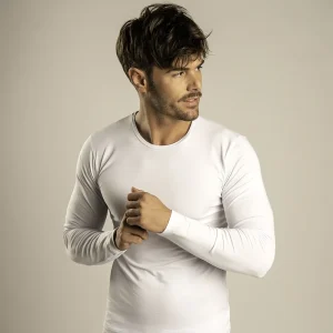 Maglia manica lunga in COTONE MODAL uomo MANSUE’ – 40163/170 4PZ