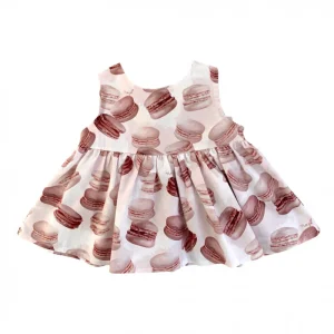 TOP MACARONES CON MAXI FIOCCO SUL RETRO