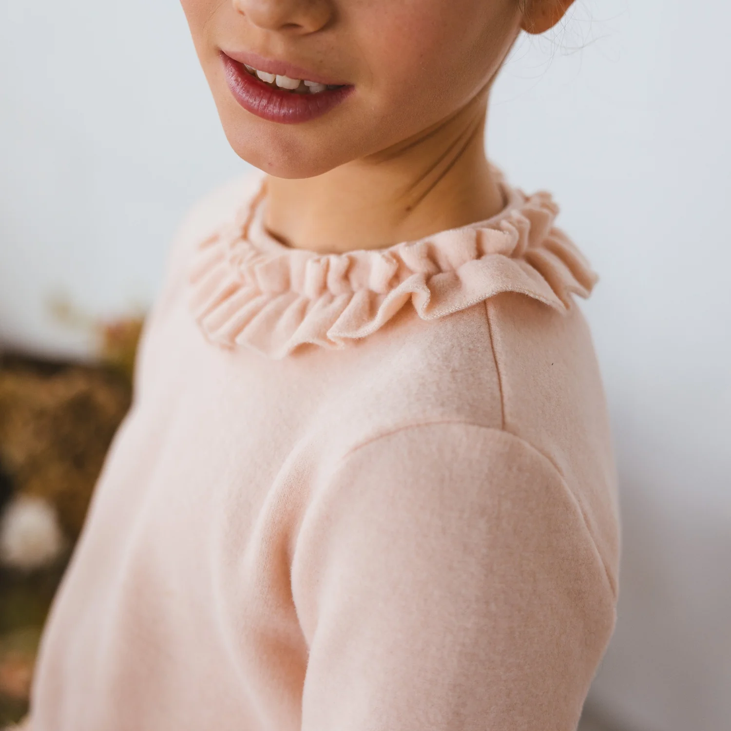 MAGLIA IN PUNTO MILANO CON ROUCHES - immagine 3