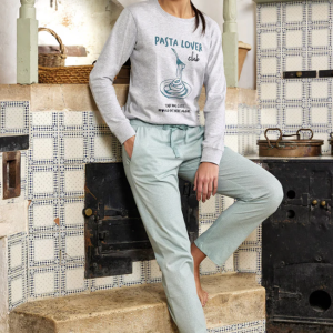 Pigiama in CALDO COTONE donna JADEA – 5231