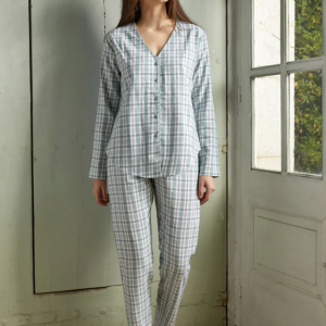 Pigiama Aperto in FLANELLA donna JADEA – 5265