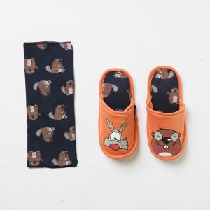 CIABATTA UOMO HAPPY PEOPLE ” SORRIDI” COLOR ARANCIONE