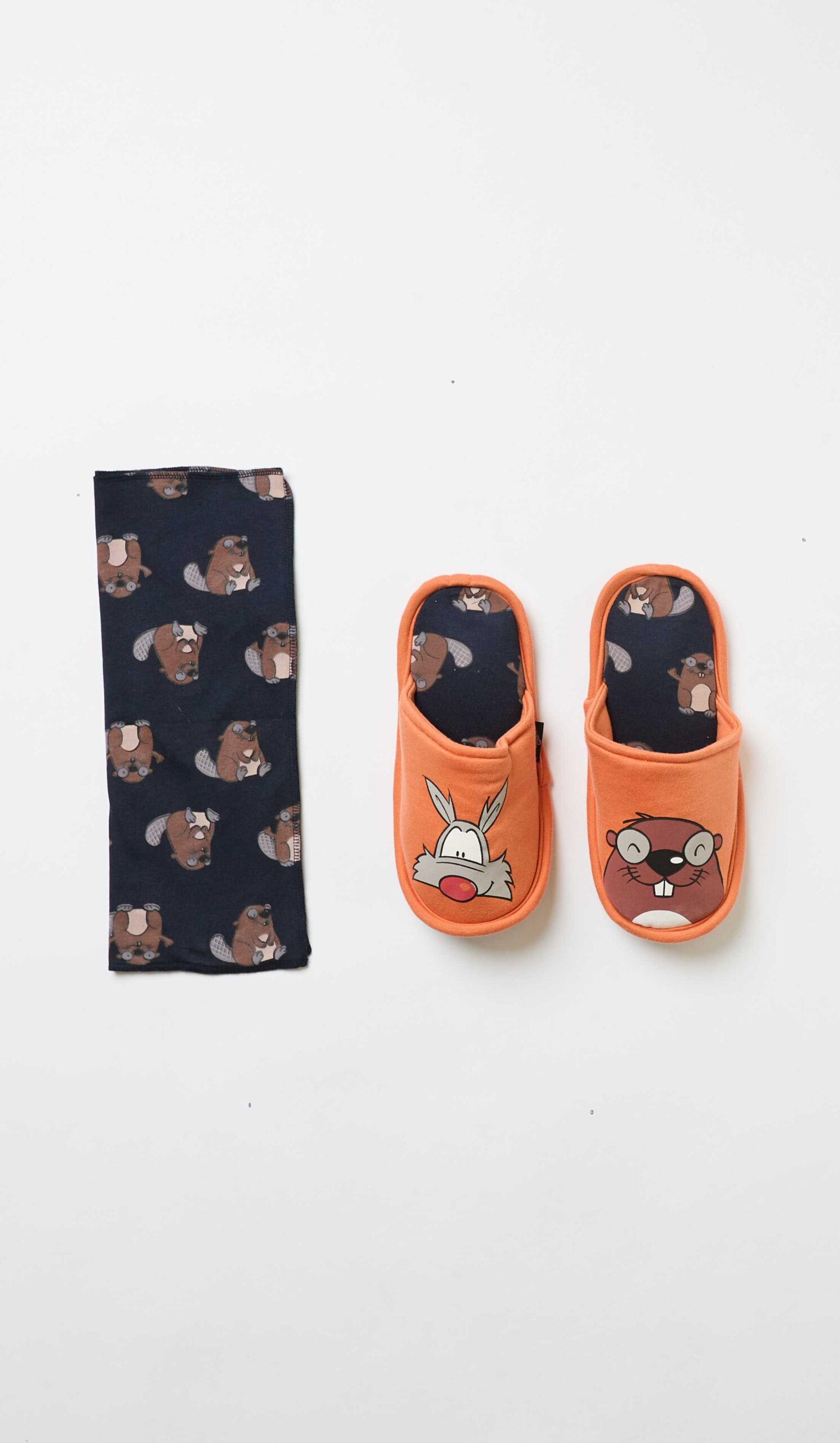 CIABATTA UOMO HAPPY PEOPLE ” SORRIDI” COLOR ARANCIONE