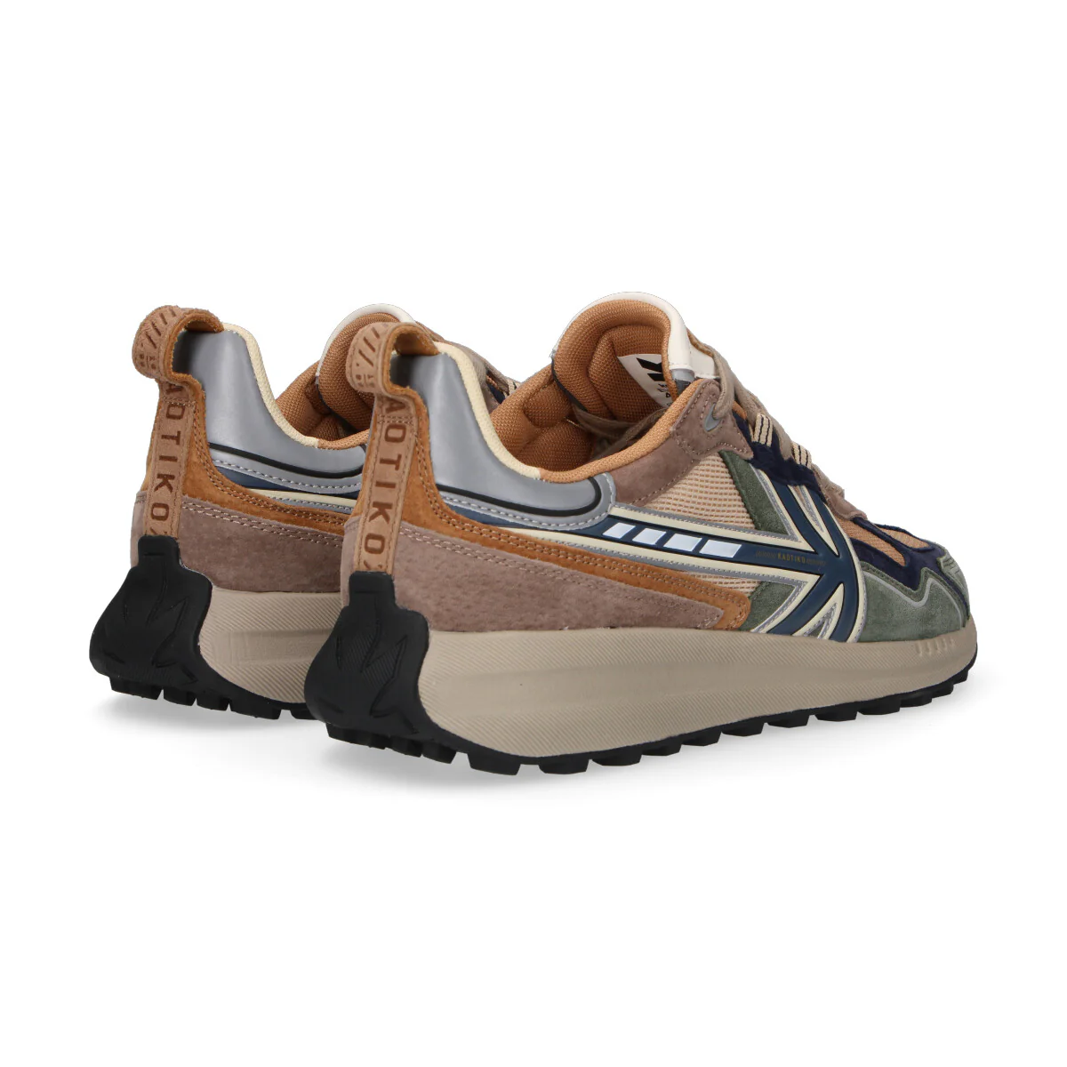 Kaotico sneaker Vancouver Tech beige verde - immagine 8