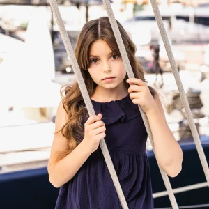 ABITO IN GARZA DETTAGLIO VOLANT