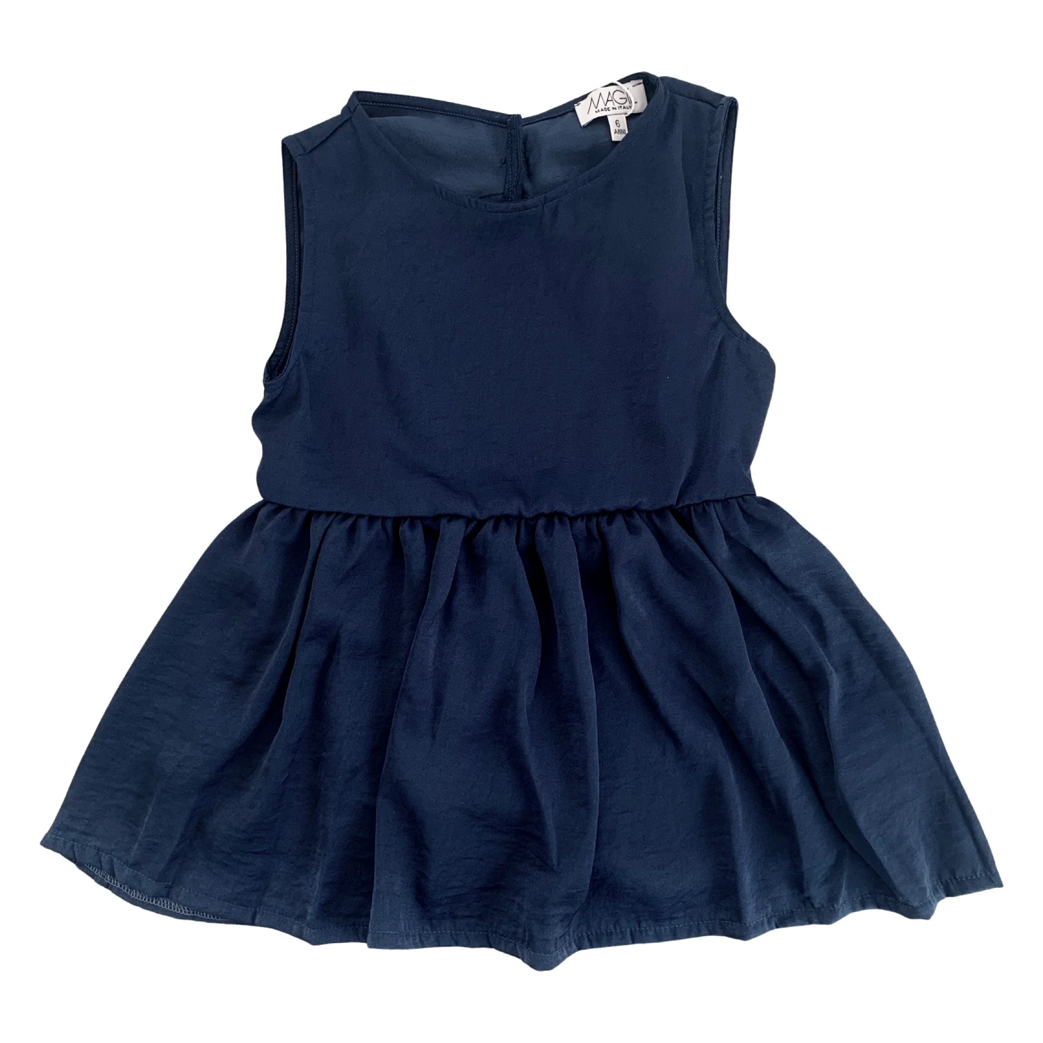 TOP MANO SETA CUT OUT E FIOCCO - immagine 2