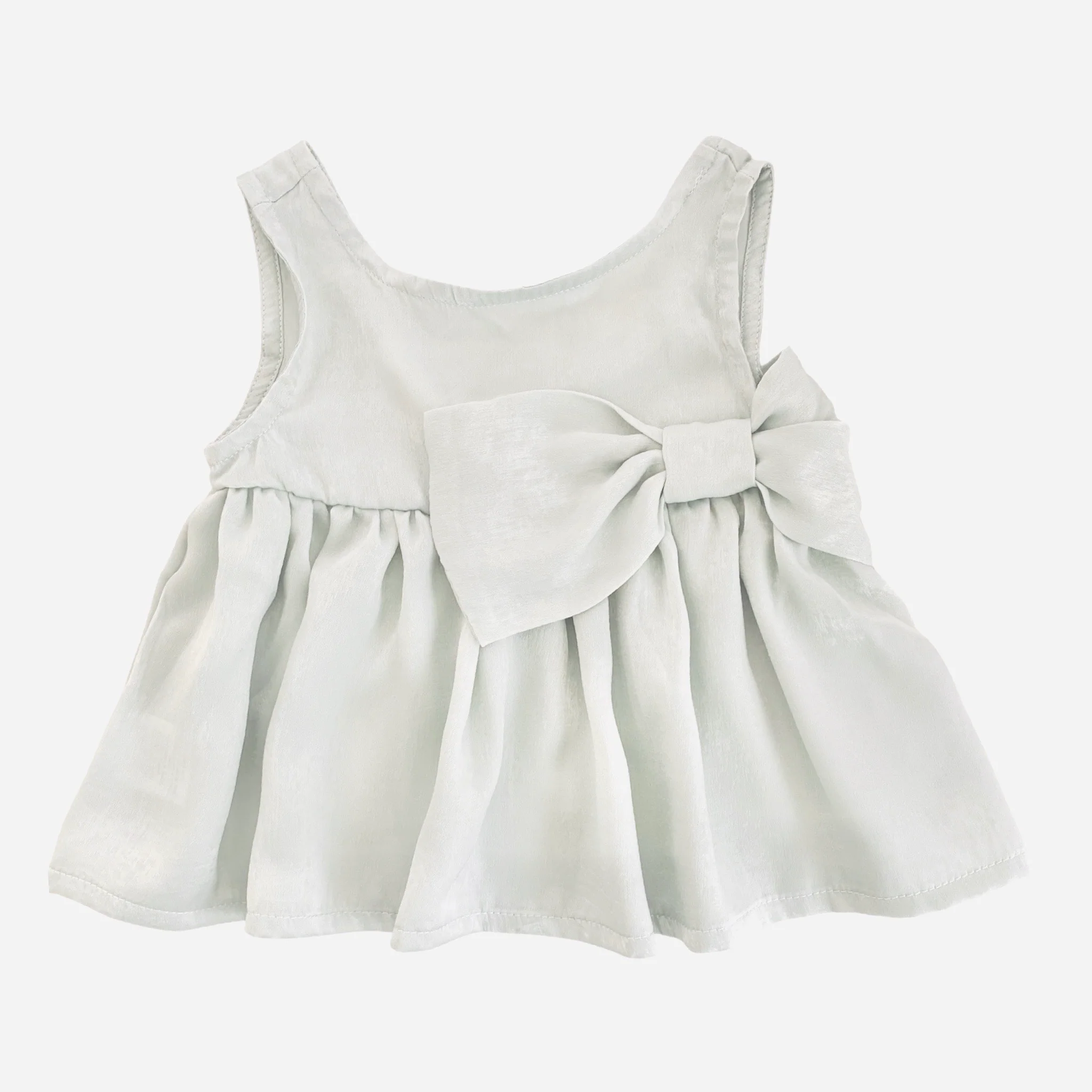 TOP MANO SETA CON FIOCCO - immagine 2