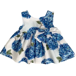 TOP STAMPATO CON FIOCCO FRONTALE