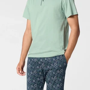 PIGIAMA SERAFINO CORTO STAMPA TARTARUGHE CAGI