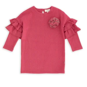 ABITO CALDO COTONE CON VOLANT