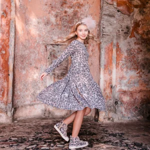 ABITO DOPPIA BALZA FELPINA FANTASIA