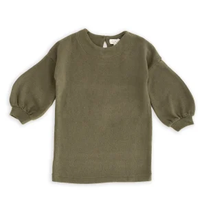 ABITO IN CALDO COTONE MANICA A PALLONCINO