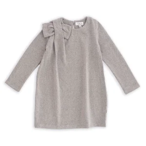 ABITO IN CALDO COTONE CON MAXI FIOCCO