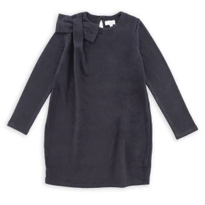 ABITO IN CALDO COTONE CON MAXI FIOCCO