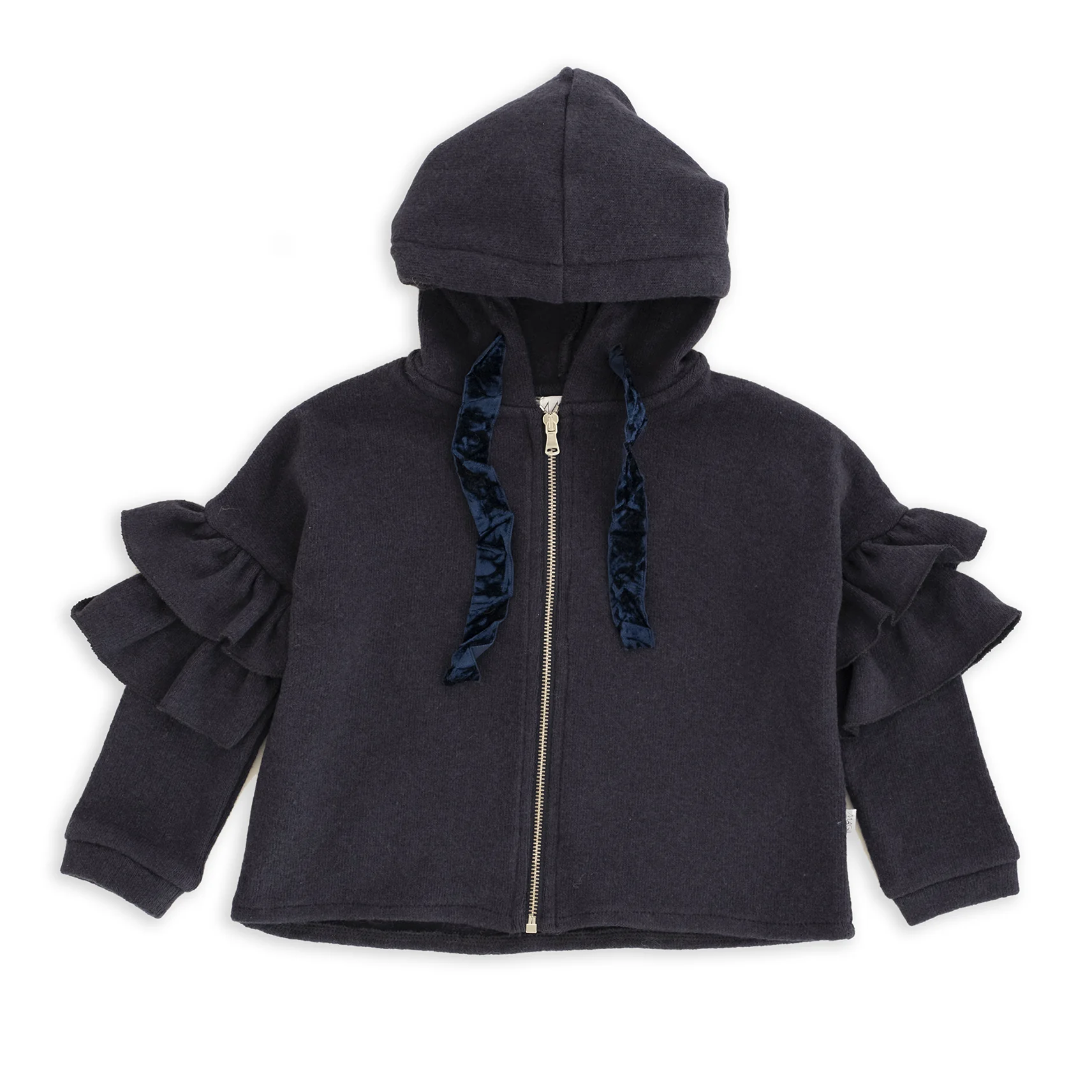 FELPA IN CALDO COTONE CON CAPPUCCIO - immagine 2